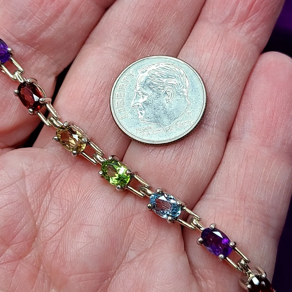 Multi Gemstone Bracelet
